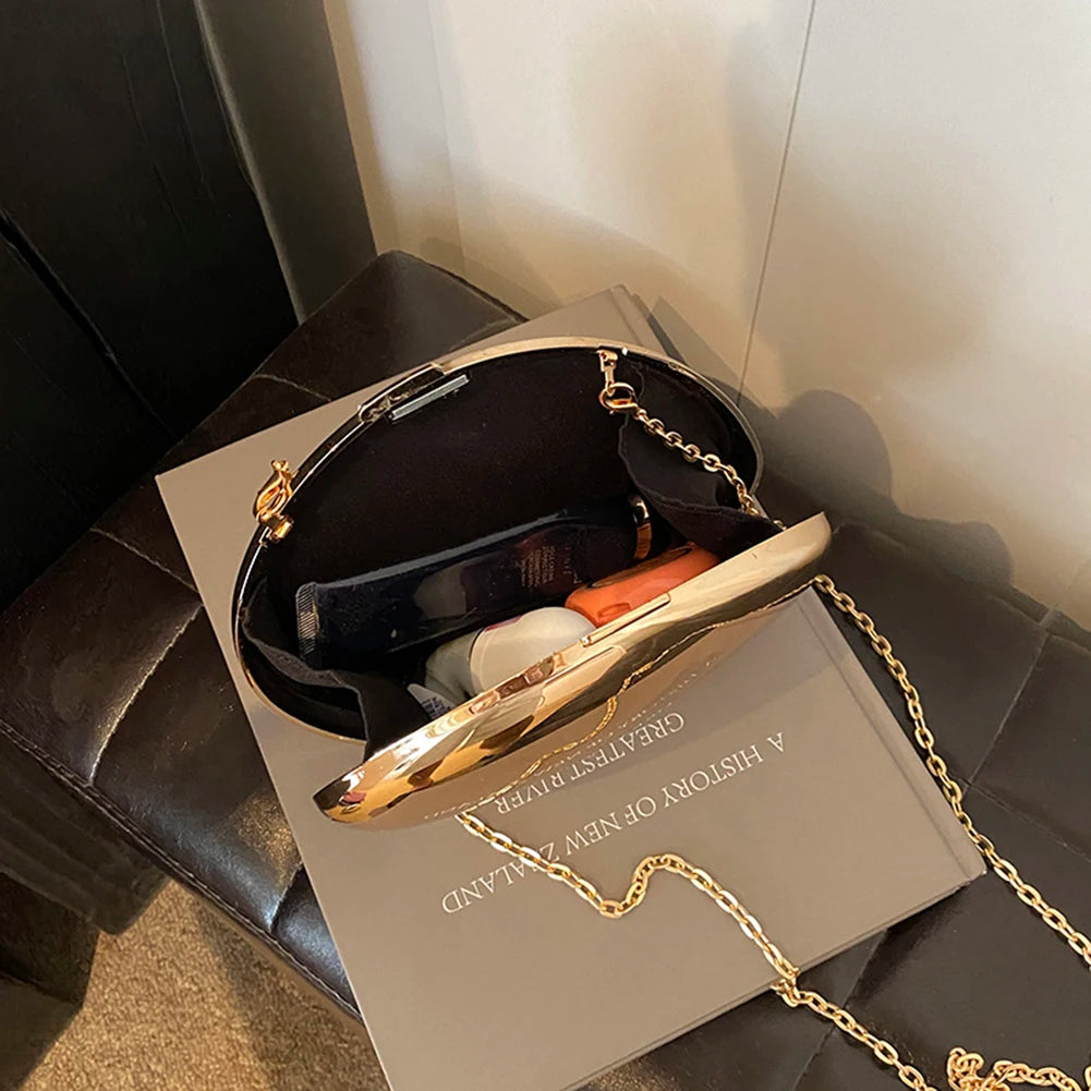 Celeste Shell Shape Evening Clutch