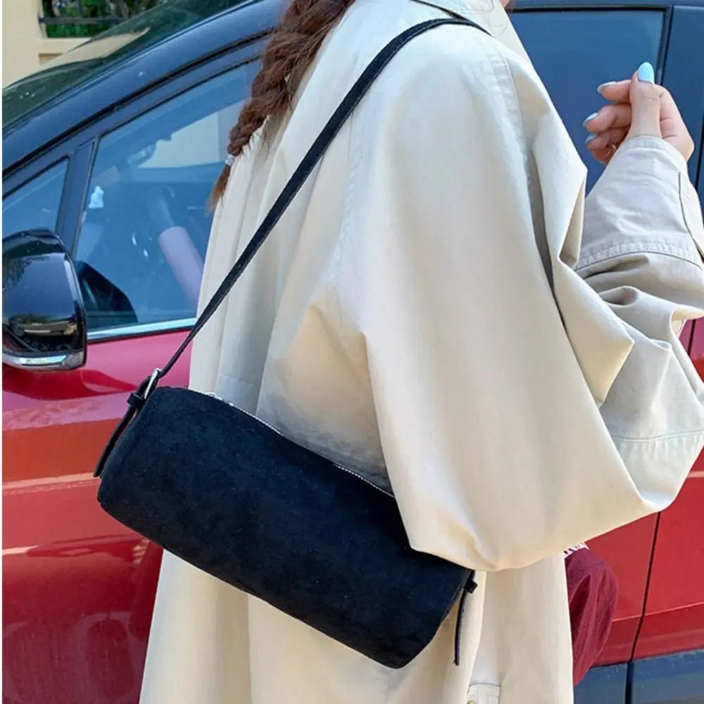 Beatrice Faux Suede Pillow Hobo Bag