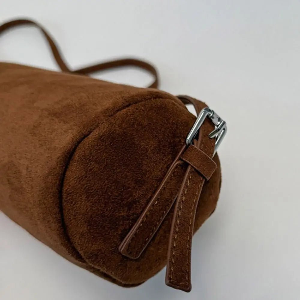 Beatrice Faux Suede Pillow Hobo Bag