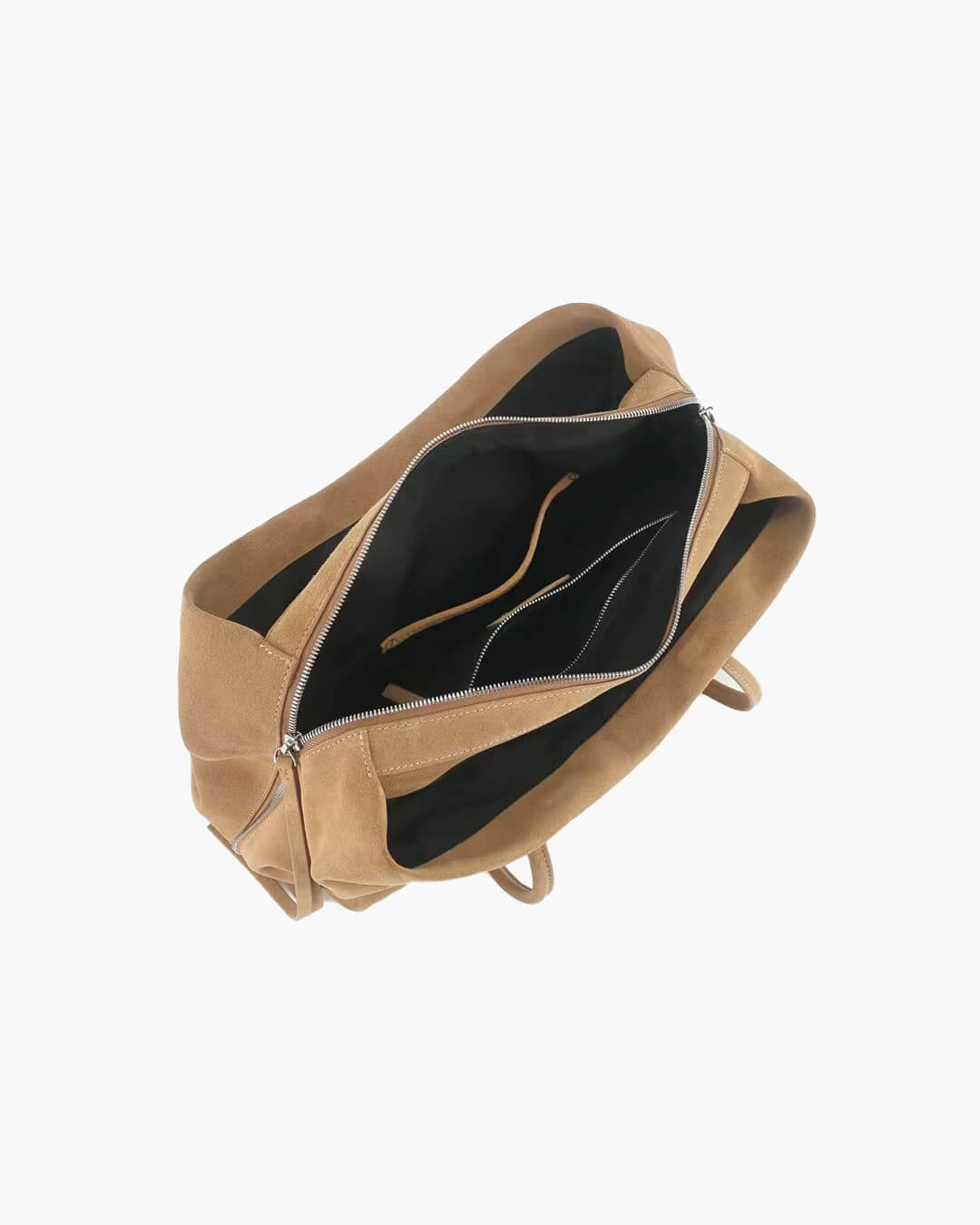 Carly Frosted Faux Suede Tote Bag