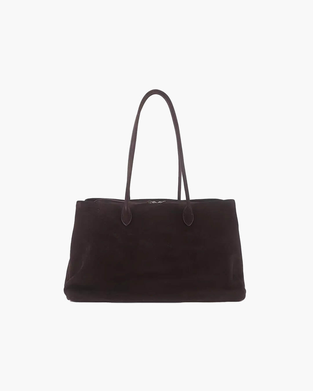 Carly Frosted Faux Suede Tote Bag