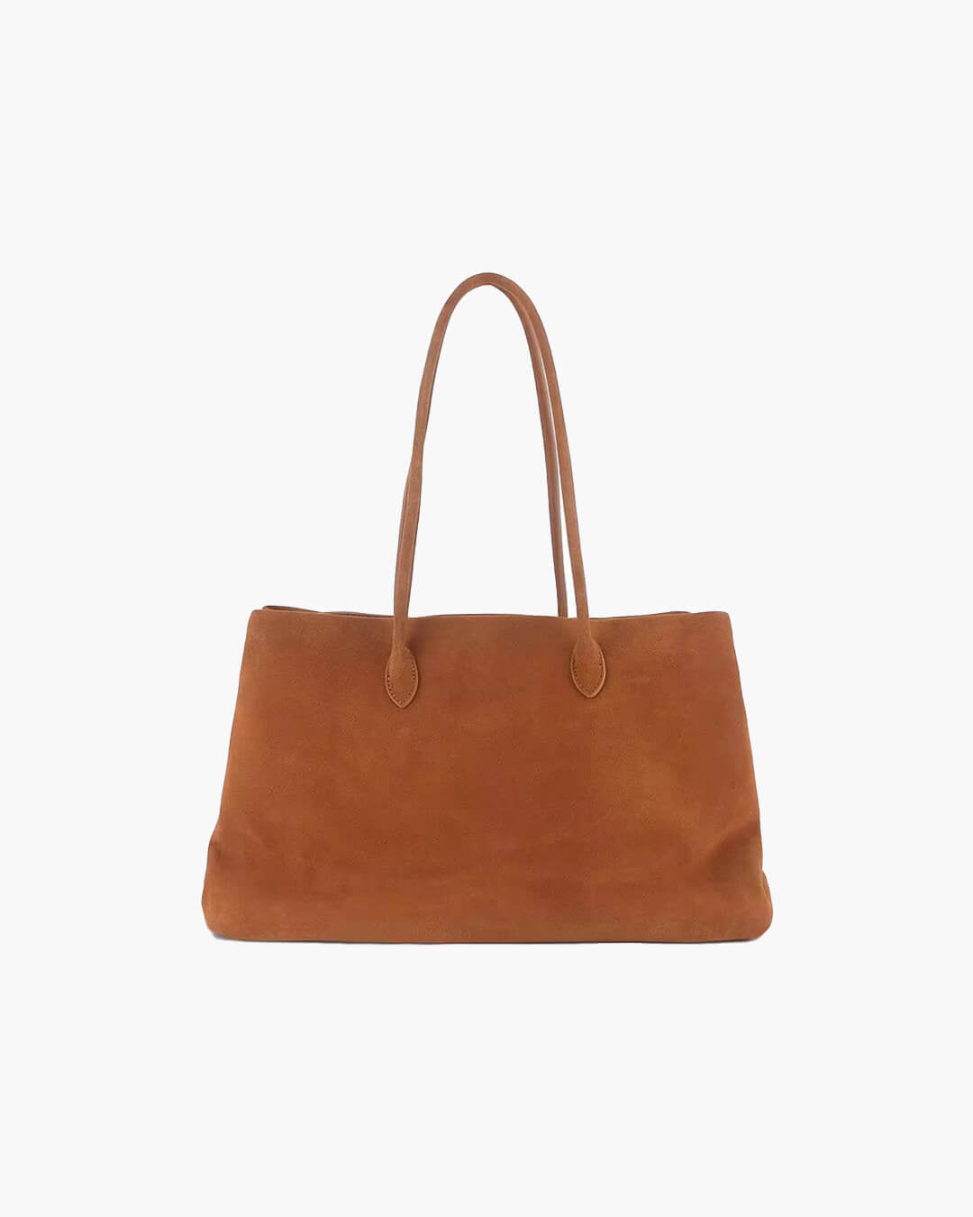 Carly Frosted Faux Suede Tote Bag