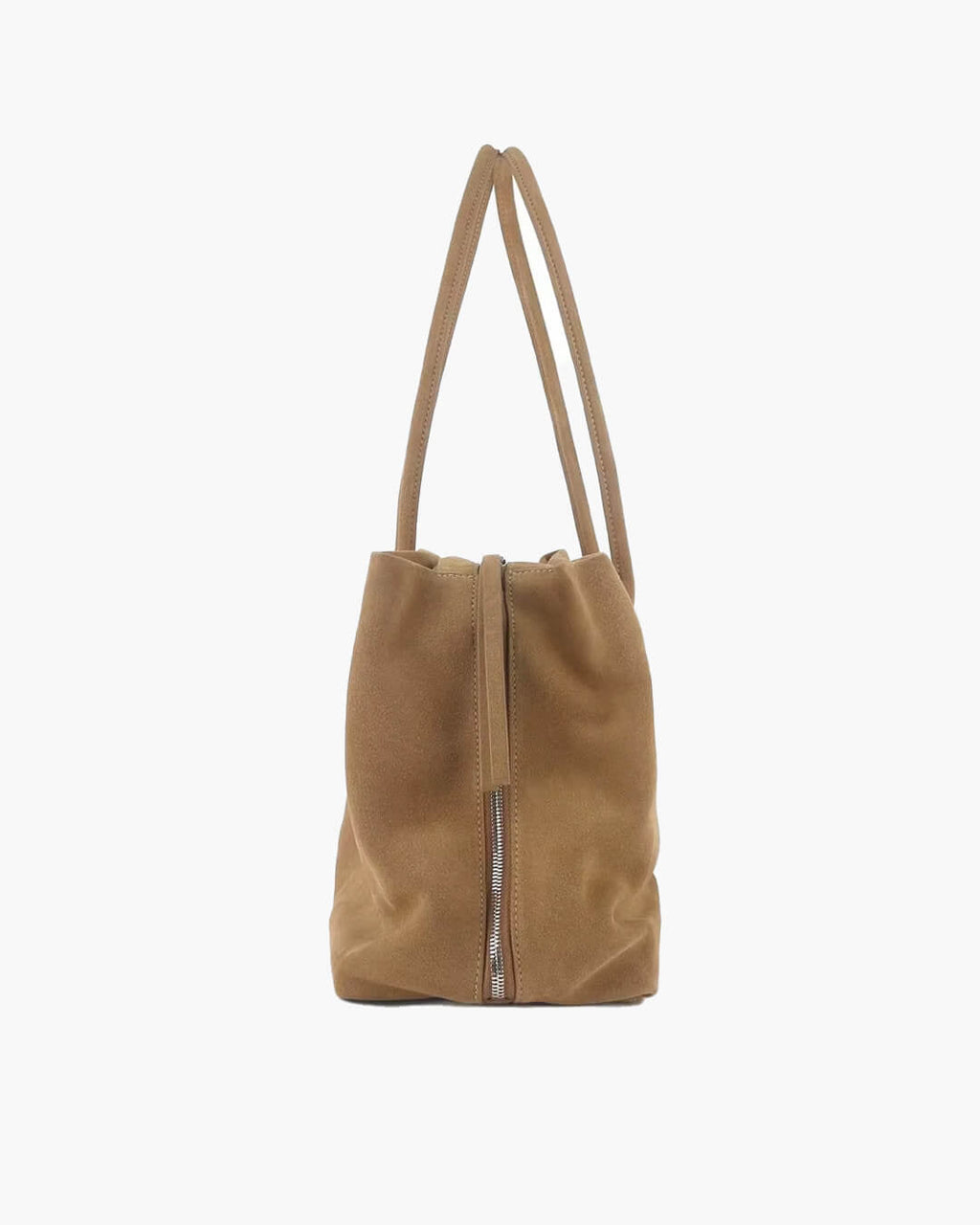 Carly Frosted Faux Suede Tote Bag