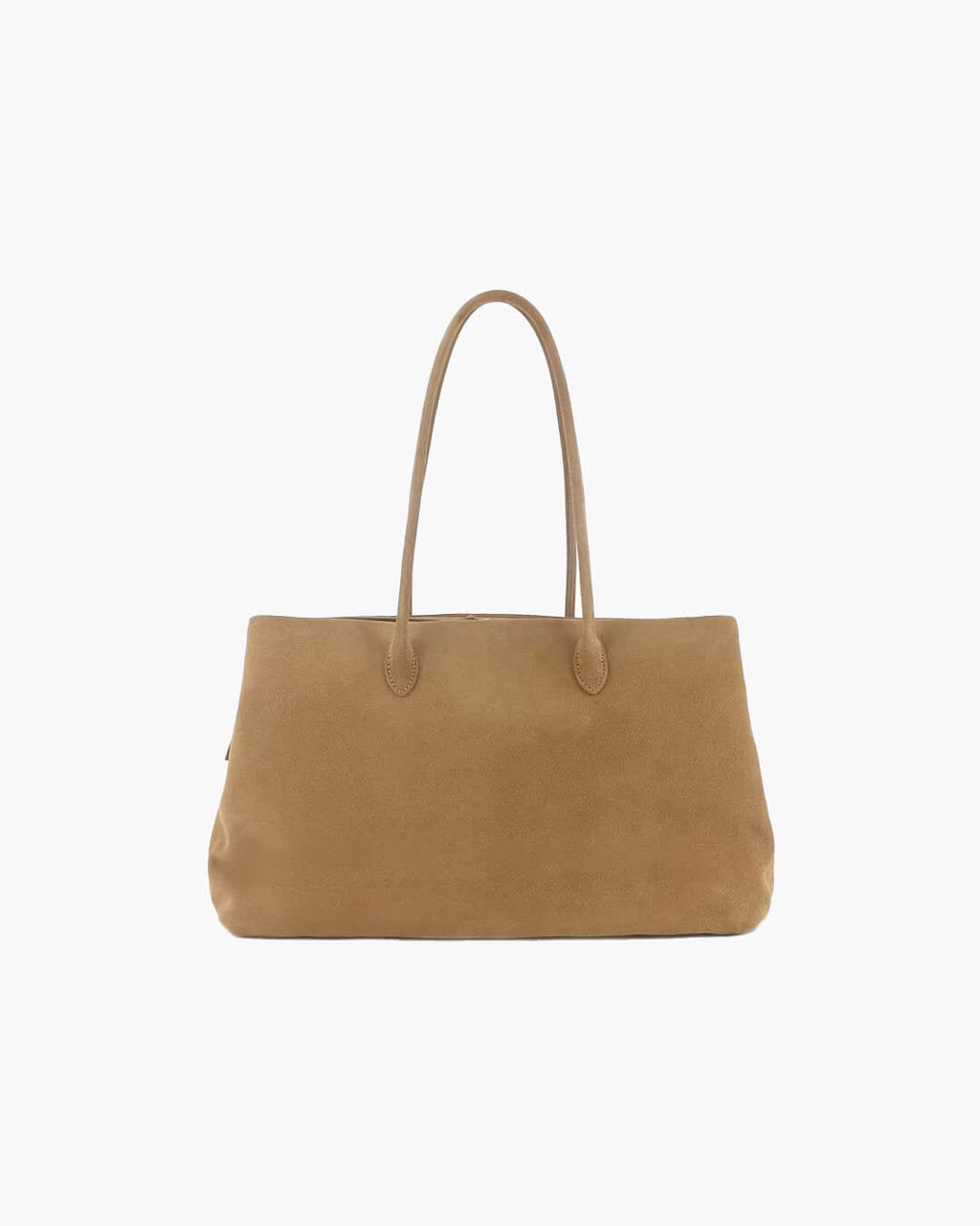 Carly Frosted Faux Suede Tote Bag