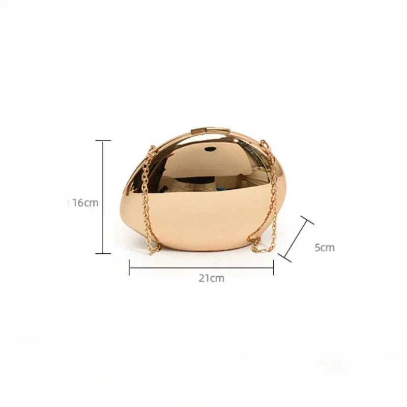 Celeste Shell Shape Evening Clutch