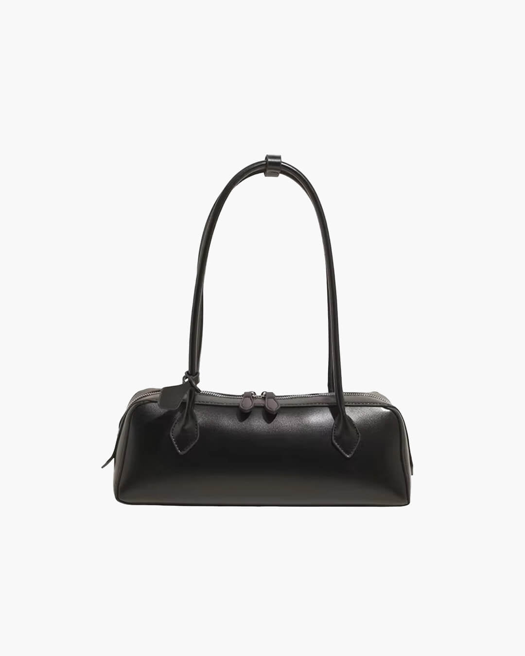 Ella Vintage Vegan Leather Baguette Bag