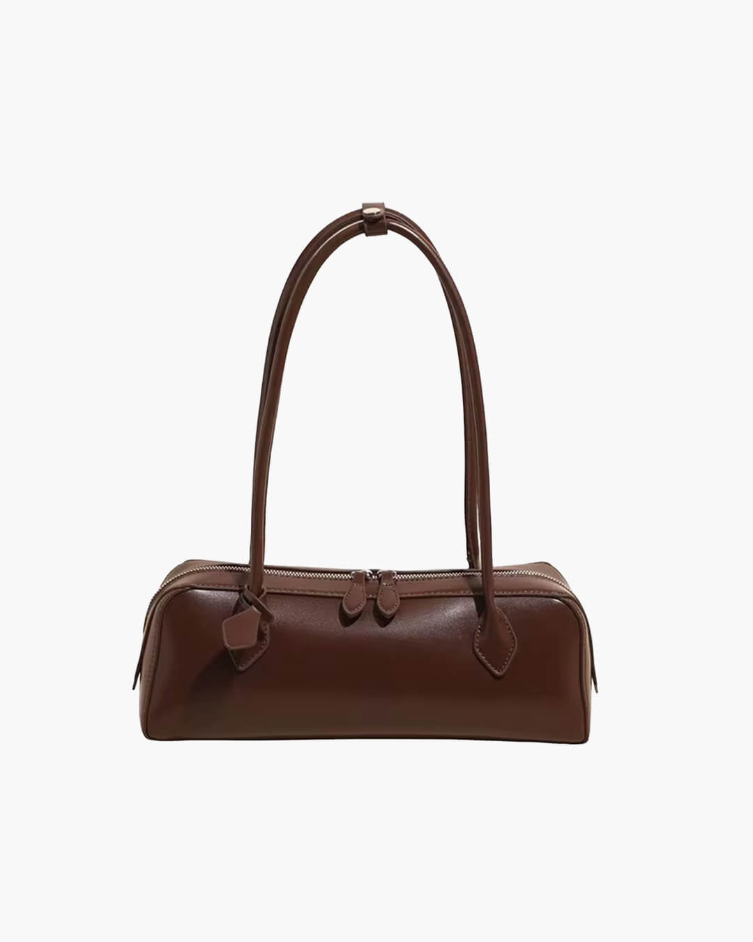 Ella Vintage Vegan Leather Baguette Bag