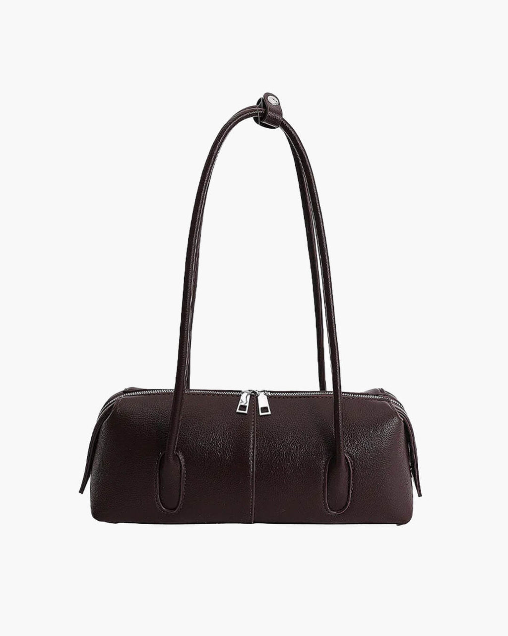 Julie Cylindrical Vegan Leather Shoulder Bag