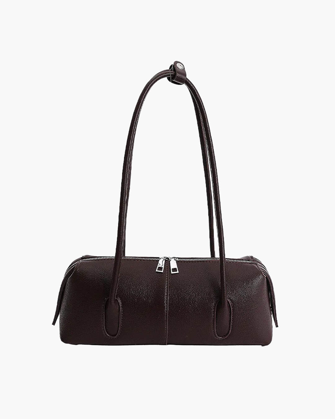 Julie Cylindrical Vegan Leather Shoulder Bag