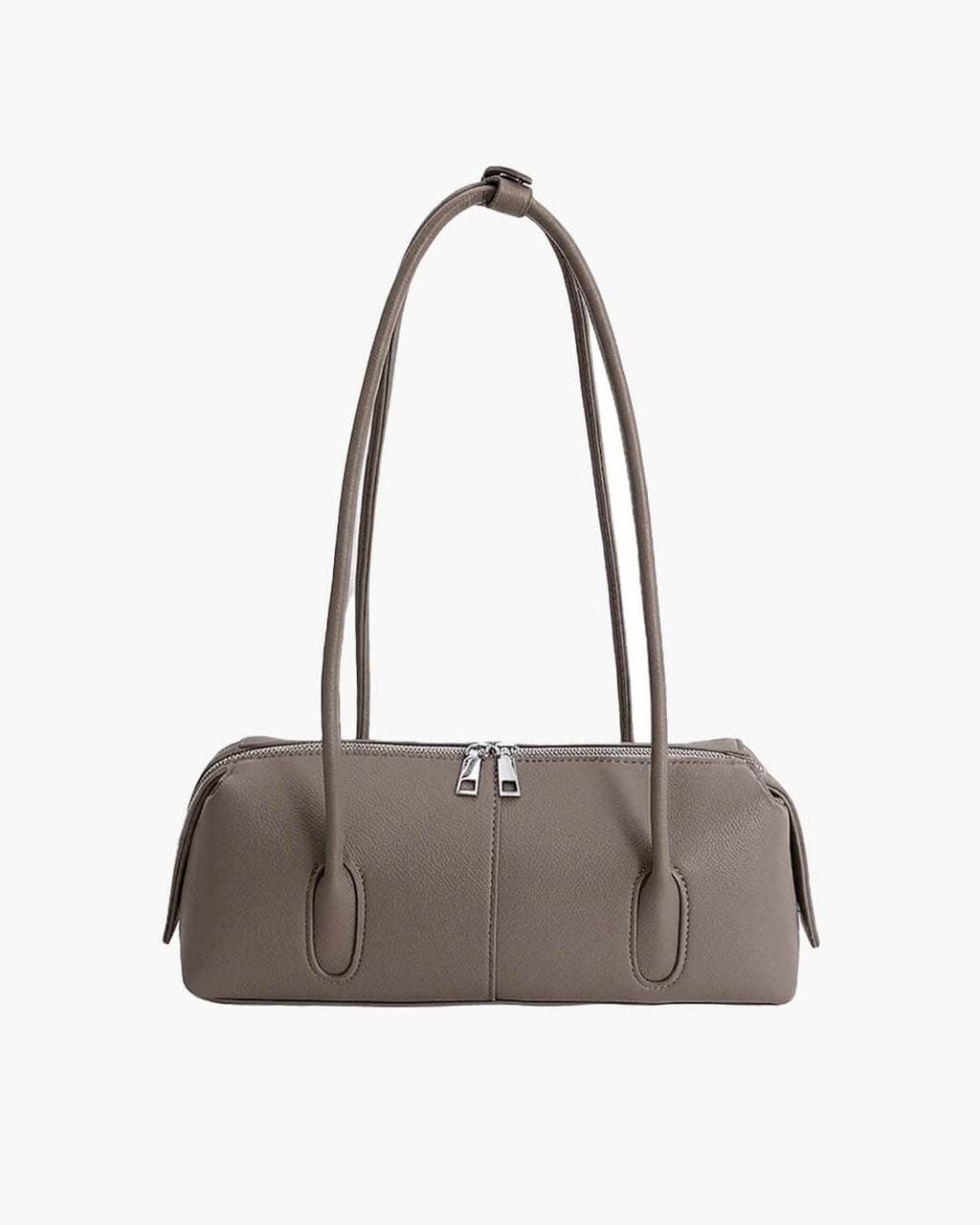 Julie Cylindrical Vegan Leather Shoulder Bag