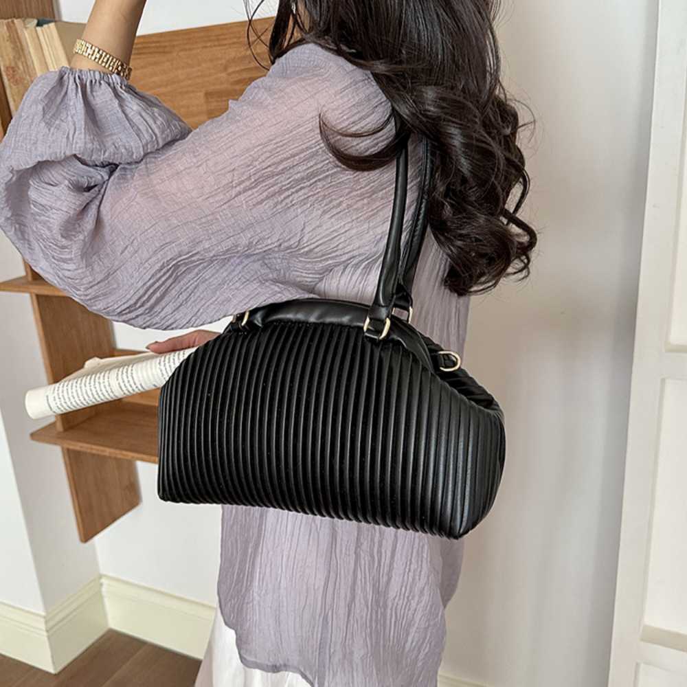 Mariana Pleated Shoulder Bag