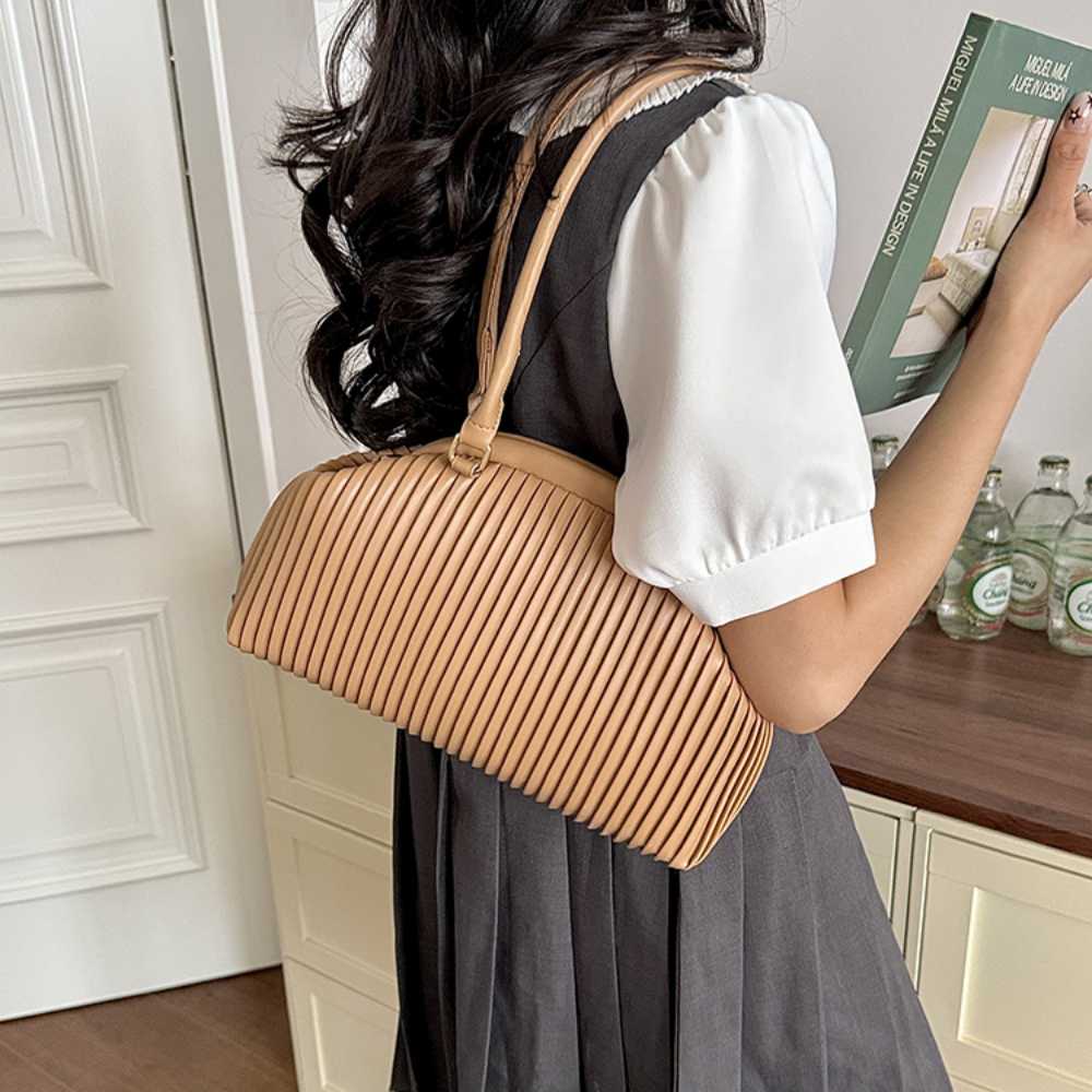 Mariana Pleated Shoulder Bag