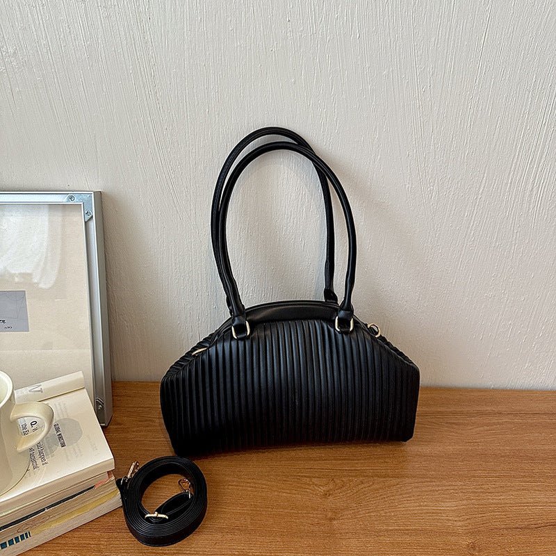 Mariana Pleated Shoulder Bag