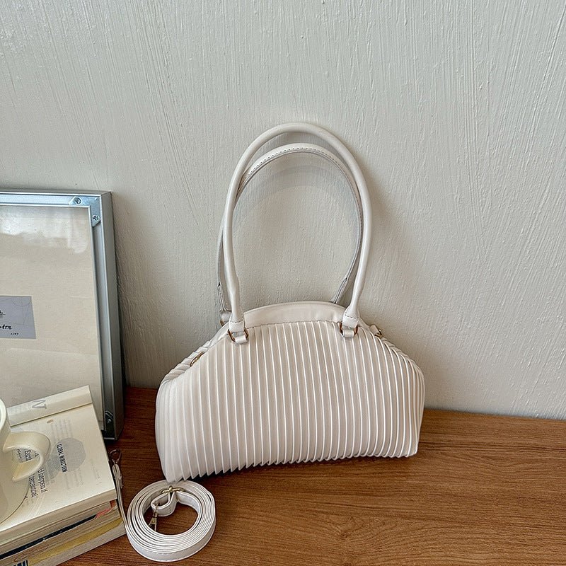 Mariana Pleated Shoulder Bag