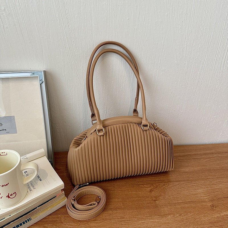 Mariana Pleated Shoulder Bag