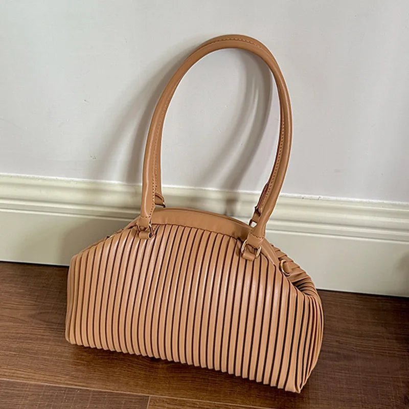 Mariana Pleated Shoulder Bag