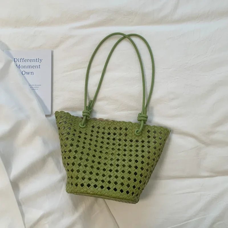 Matilde Woven Bucket Bag