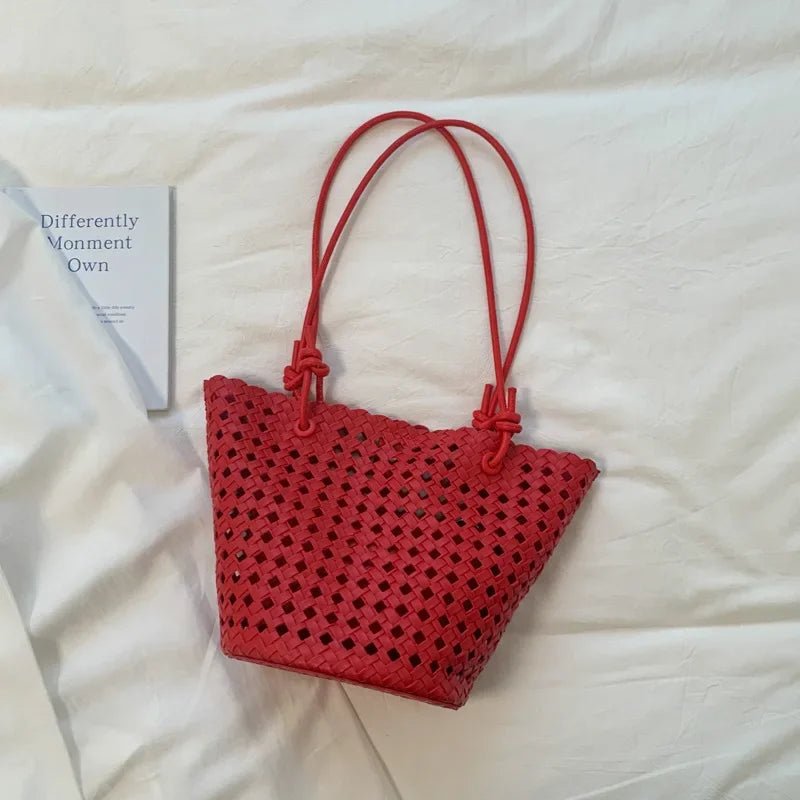 Matilde Woven Bucket Bag