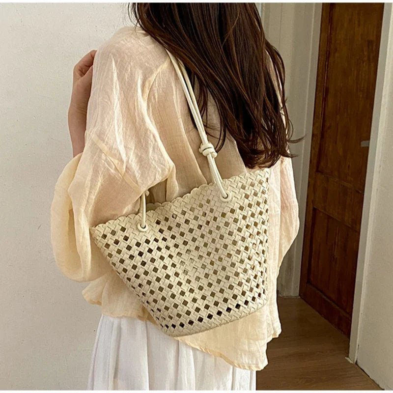 Matilde Woven Bucket Bag