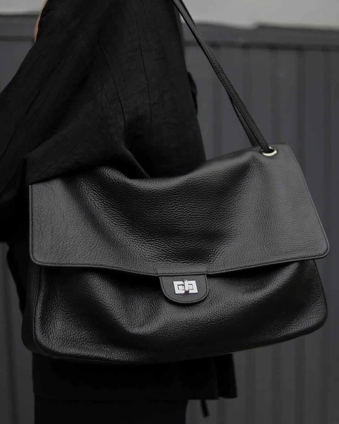 Miriam Crossbody Vegan Leather Shopper Bag