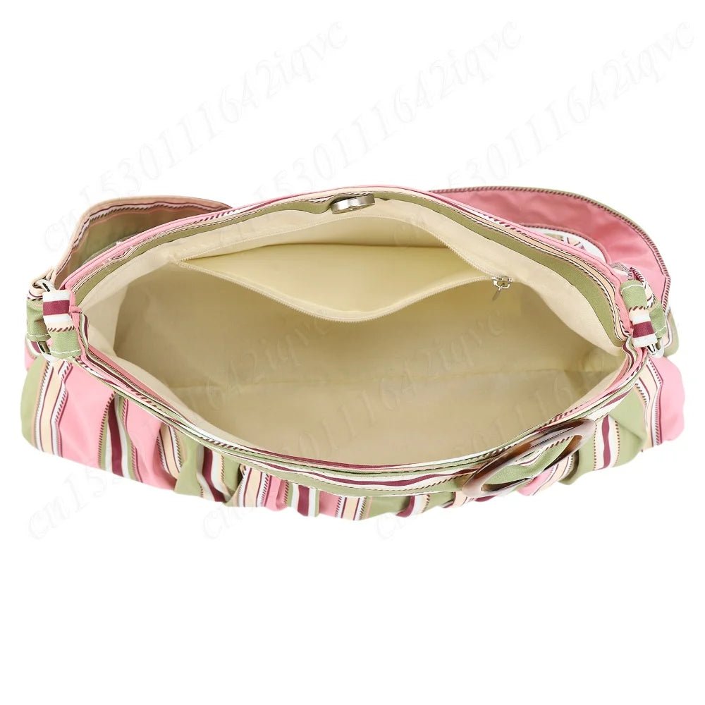 Sophia Striped Shoulder Bag