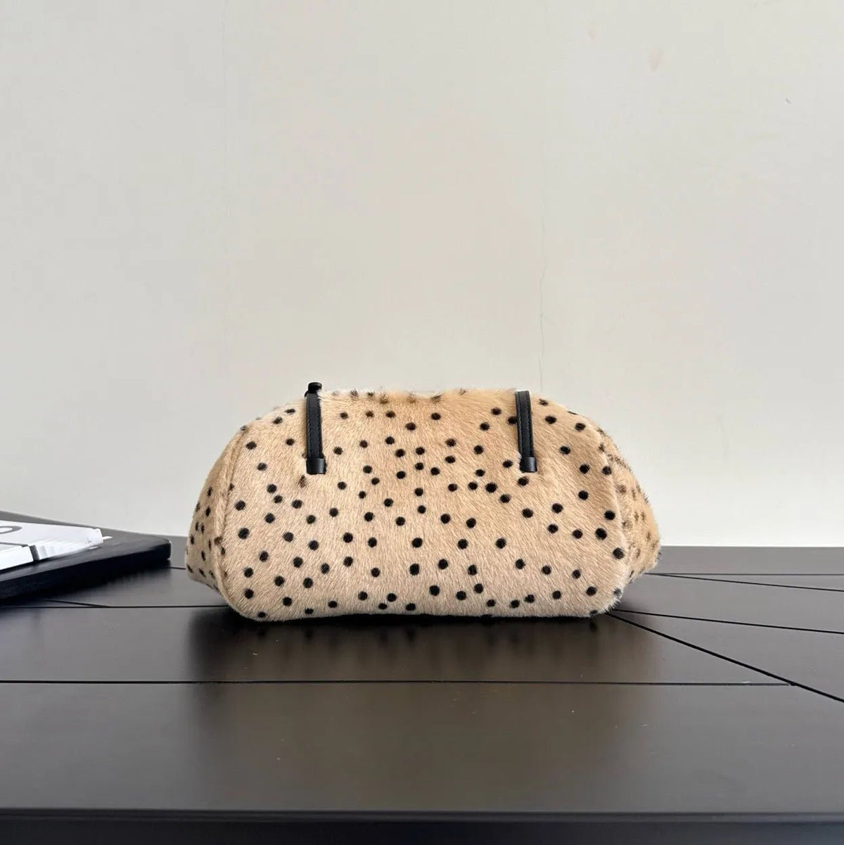 Nina Cheetah Faux Fur Shoulder Bag