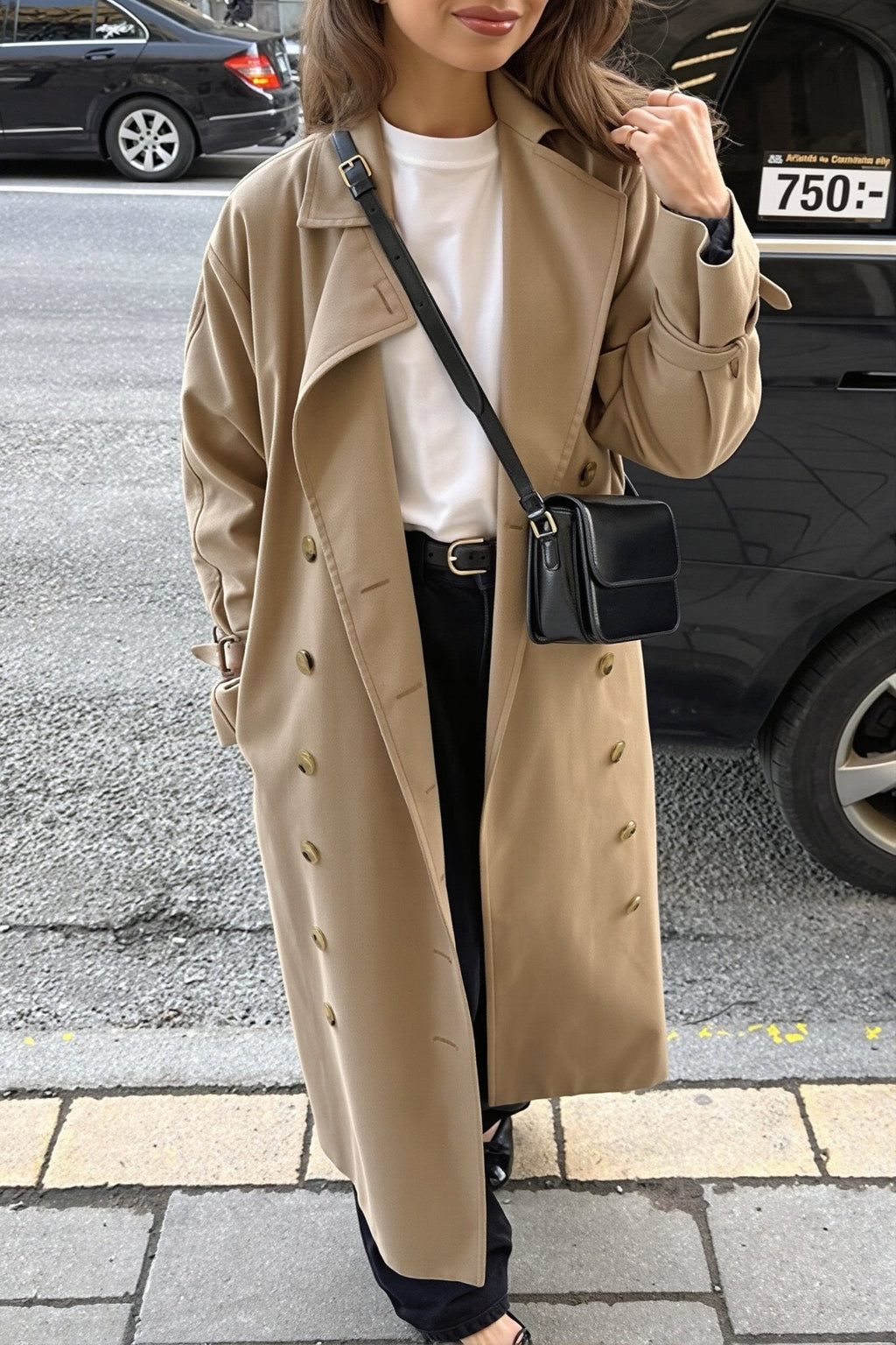 Melissa Classic Double Breasted Trench Coat