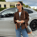 Amara Faux Suede Coat