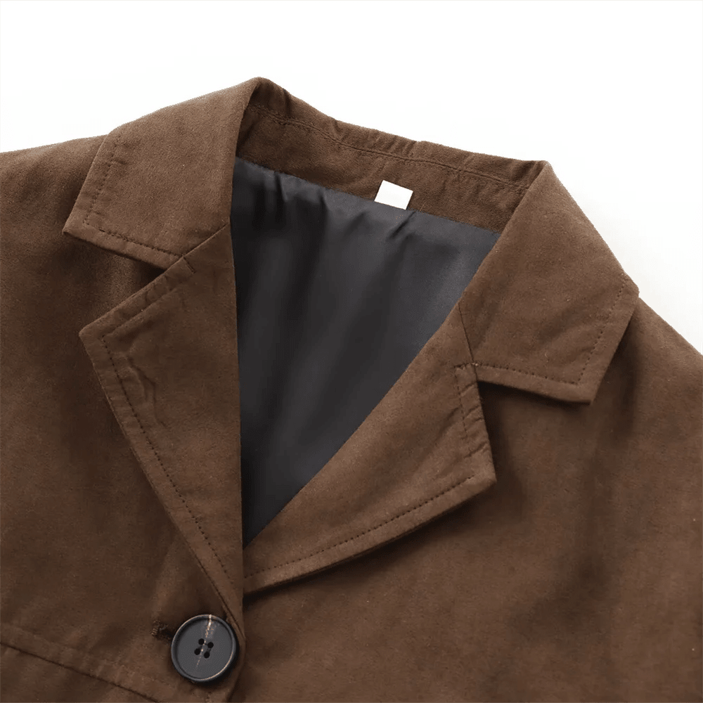 Amara Faux Suede Coat