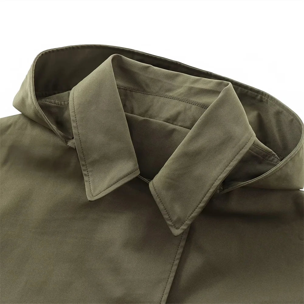 Julia Hooded Trench Coat