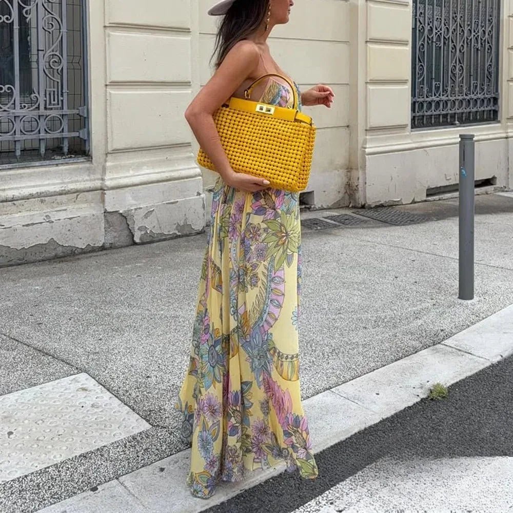 Bianca Floral Chiffon Cami Dress