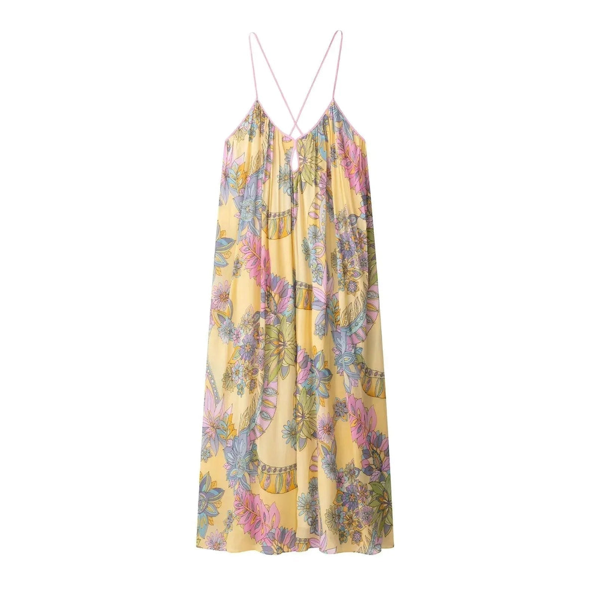 Bianca Floral Chiffon Cami Dress