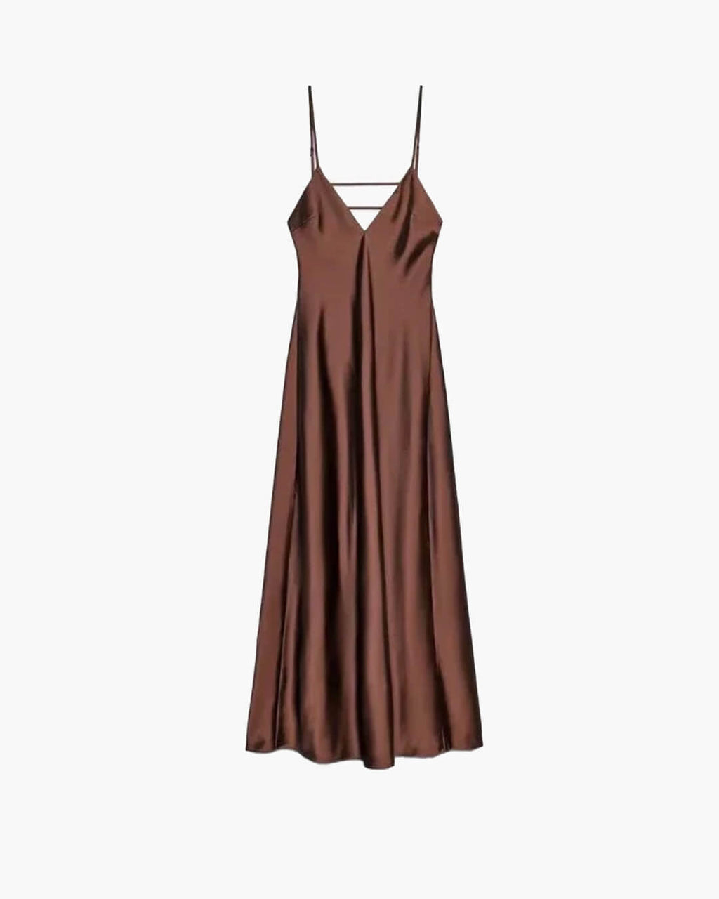 Kirra Satin Backless Maxi Dress