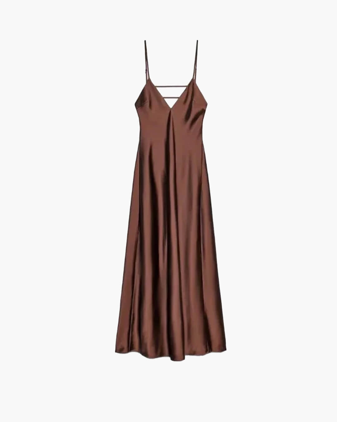 Kirra Satin Backless Maxi Dress