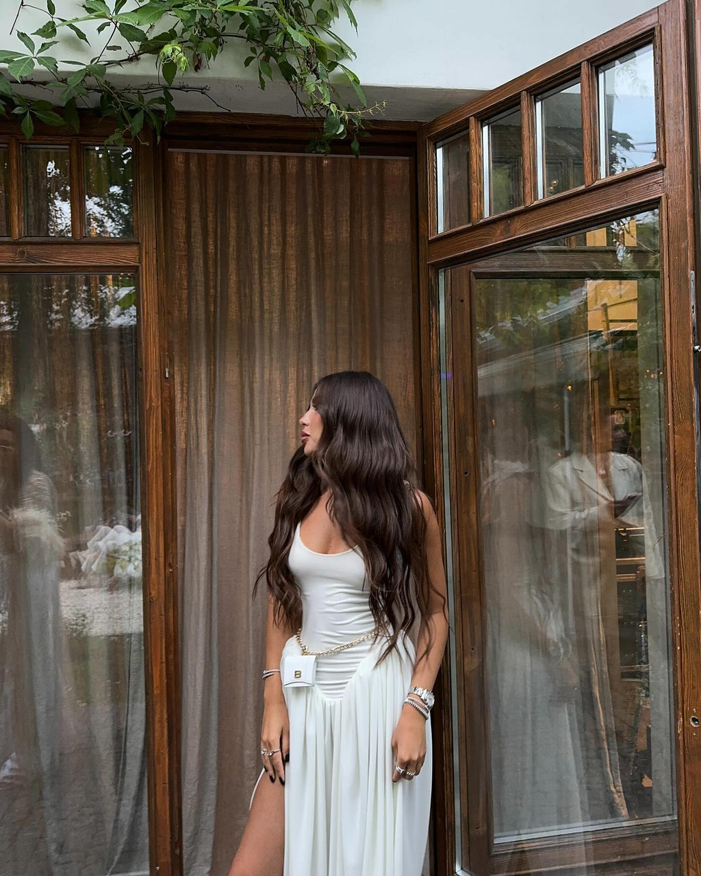 Aerin High Slit Maxi Dress