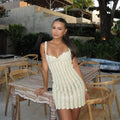 Melanie Hollow Out Backless Dress
