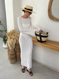 Natalie Backless Knit Dress