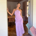 Beatrice Halter A-Line Evening Gown
