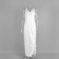 Ahlam Halter Lace Maxi Dress