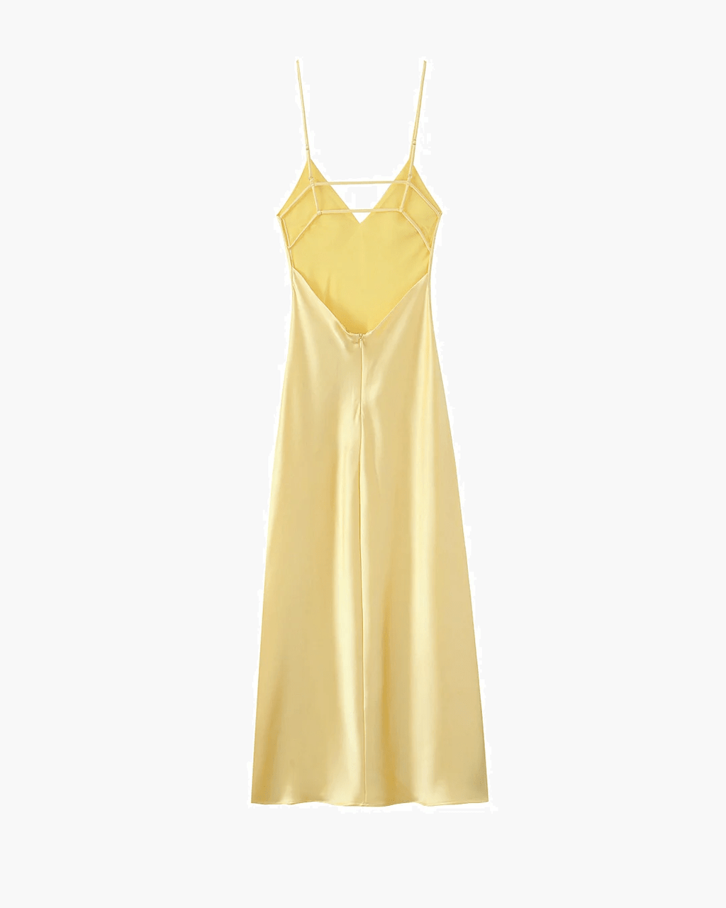 Kirra Satin Backless Maxi Dress