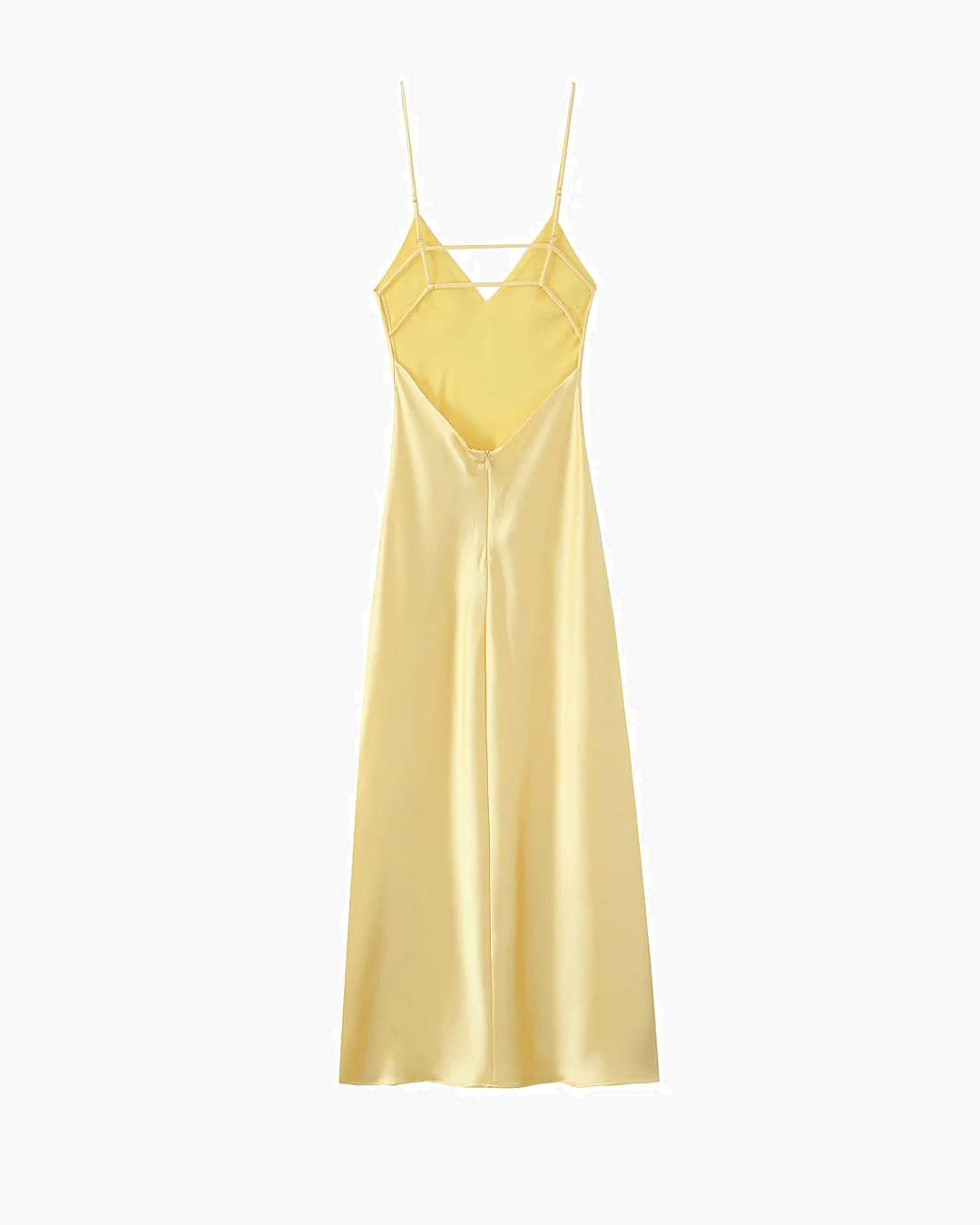 Kirra Satin Backless Maxi Dress