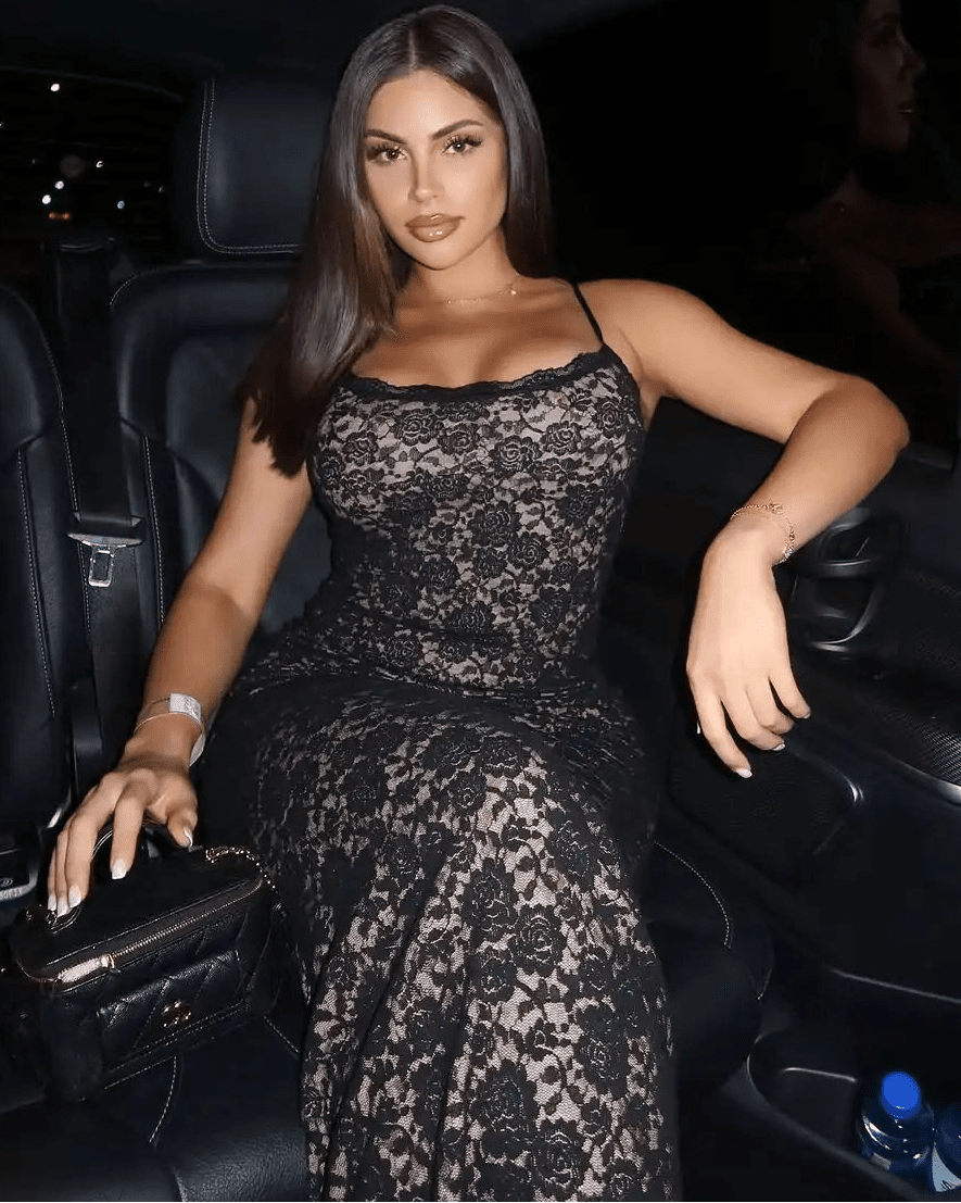 Nina Off-Shoulder Lace Maxi Dress