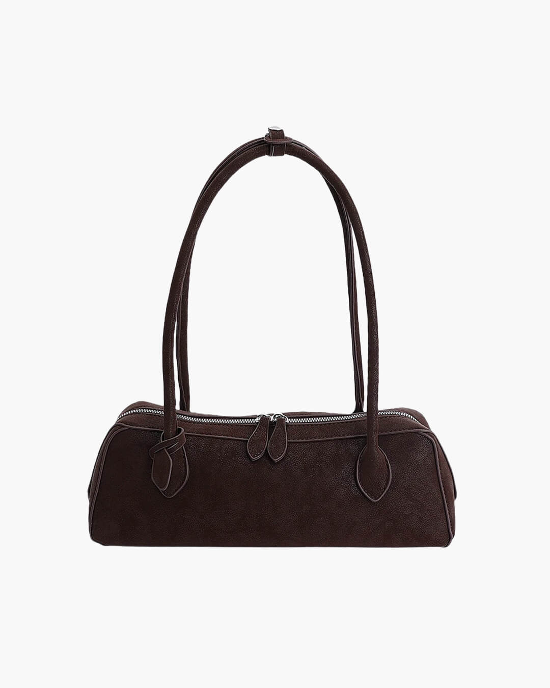 Adora Faux Suede Baguette Bag