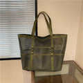 Layla Large Capacity Canvas Beach Tote
