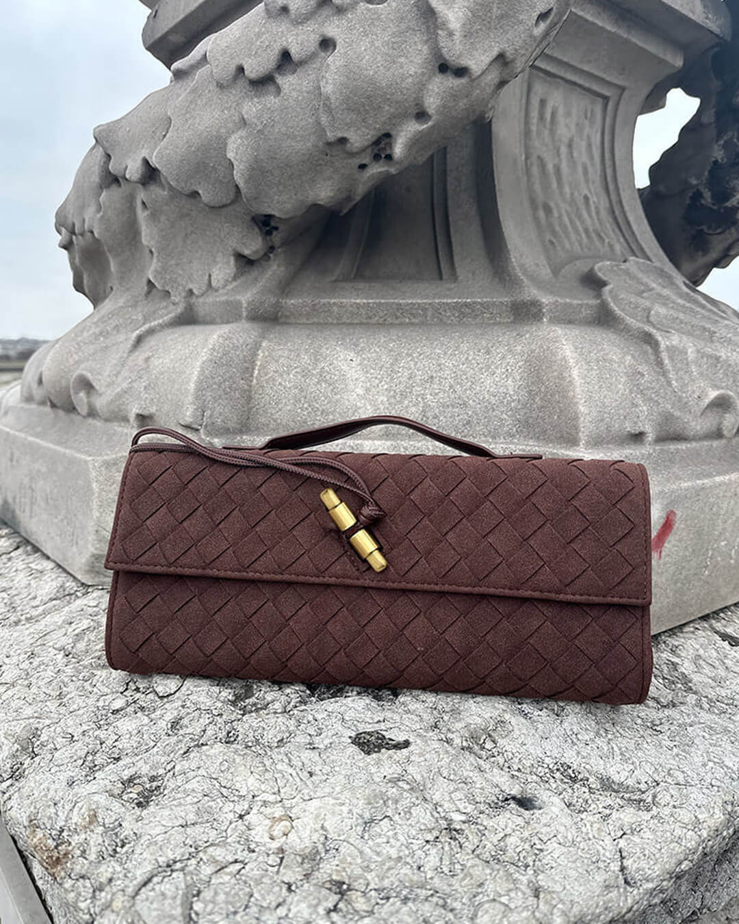 Bianca Faux Suede Bag