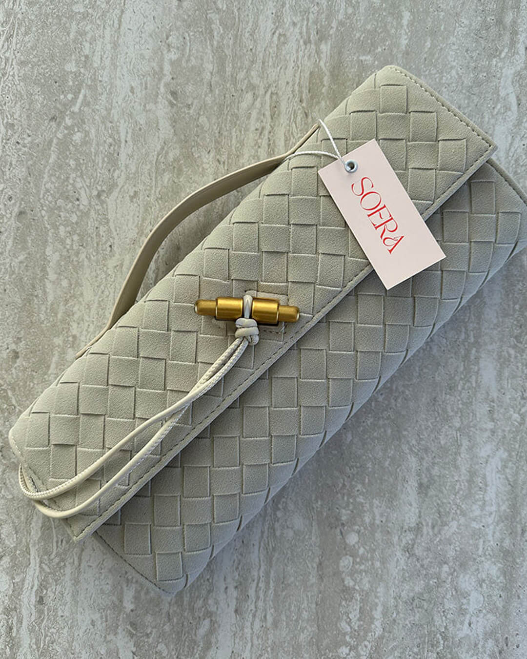 Bianca Faux Suede Bag