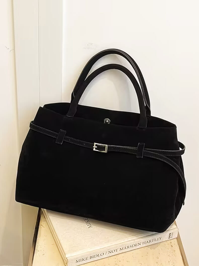 Dalila Faux Suede Bag