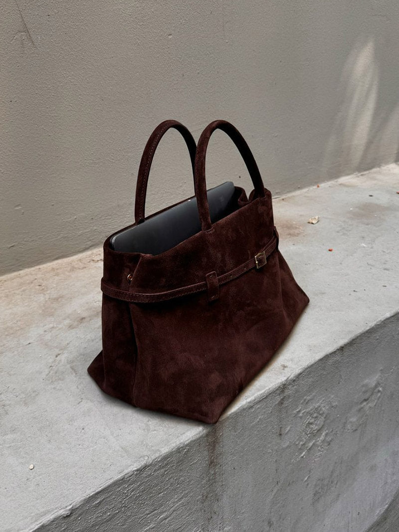 Dalila Faux Suede Bag