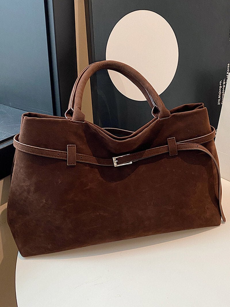 Dalila Faux Suede Bag
