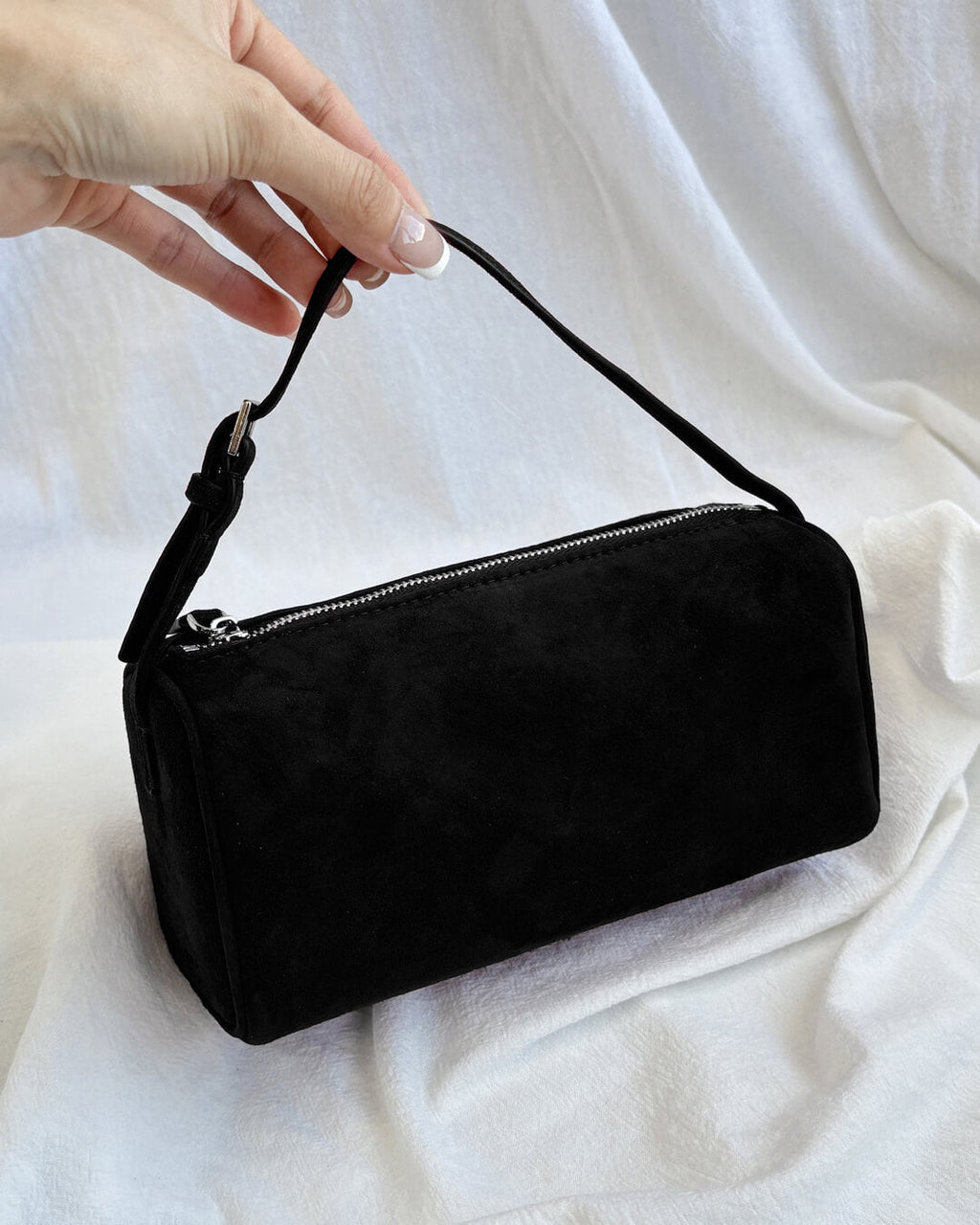 Danika Faux Suede Mini Shoulder Bag